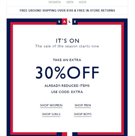 tommy hilfiger promo code